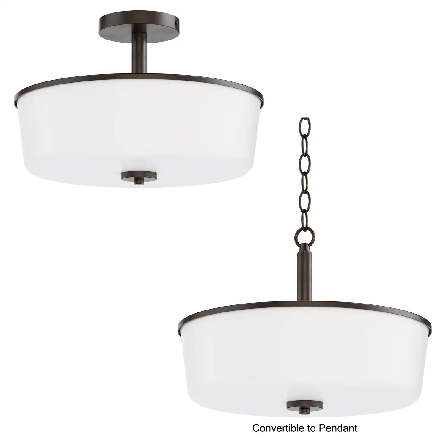 MAXIM, Fuller Semi Flush/Pendant Convertible, PENDANT LIGHT