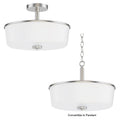 MAXIM, Fuller Semi Flush/Pendant Convertible, PENDANT LIGHT