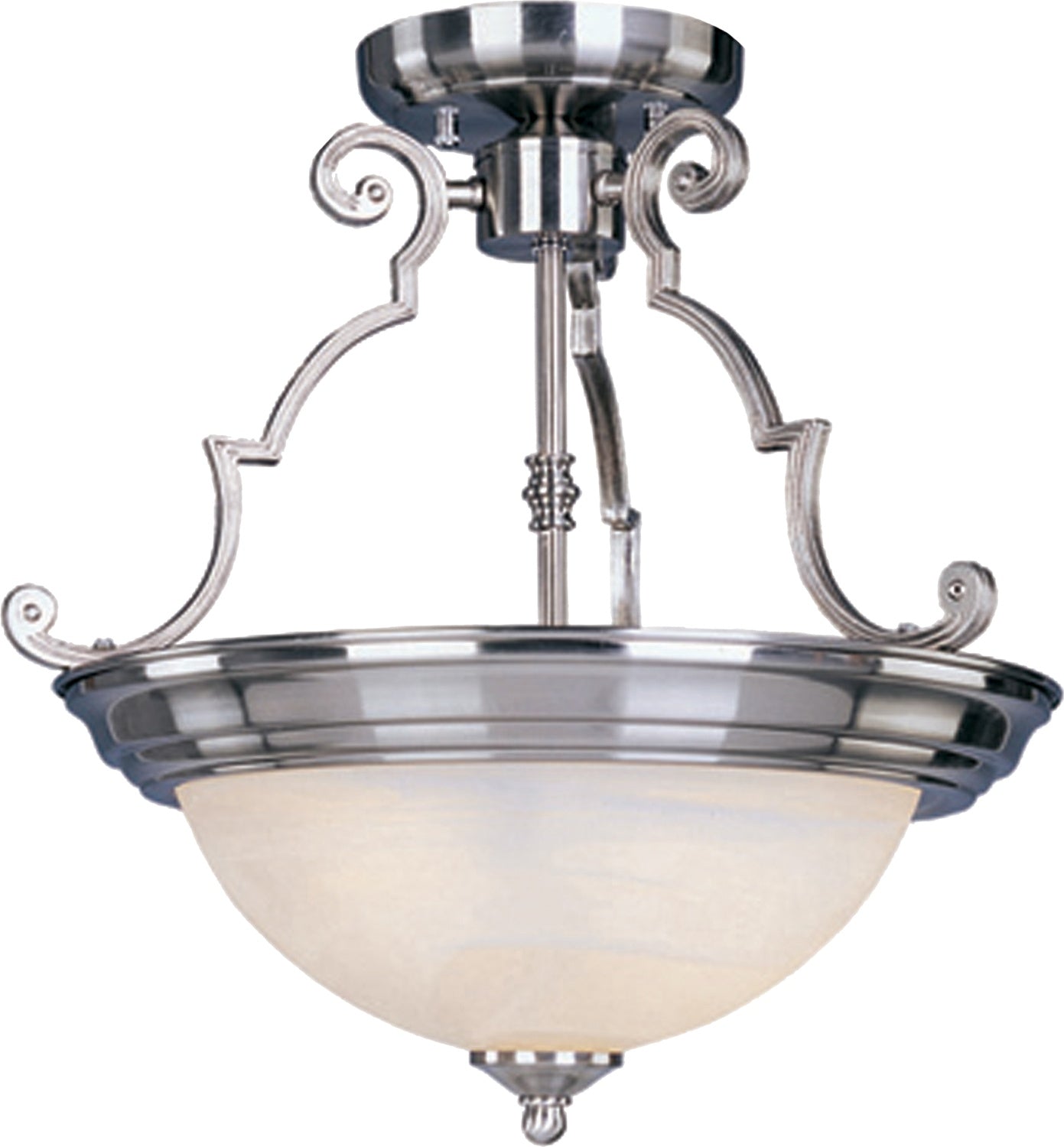 MAXIM, ESSENTIALS - 584X-SEMI-FLUSH MOUNT, SEMI FLUSH MOUNT LIGHT