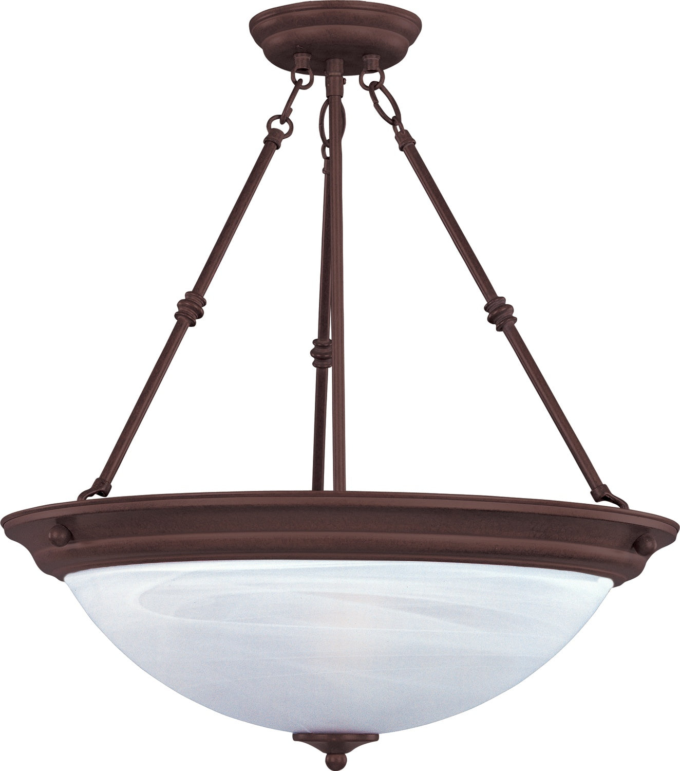 MAXIM, ESSENTIALS - 584X-INVERT BOWL PENDANT, CHANDELIER LIGHT