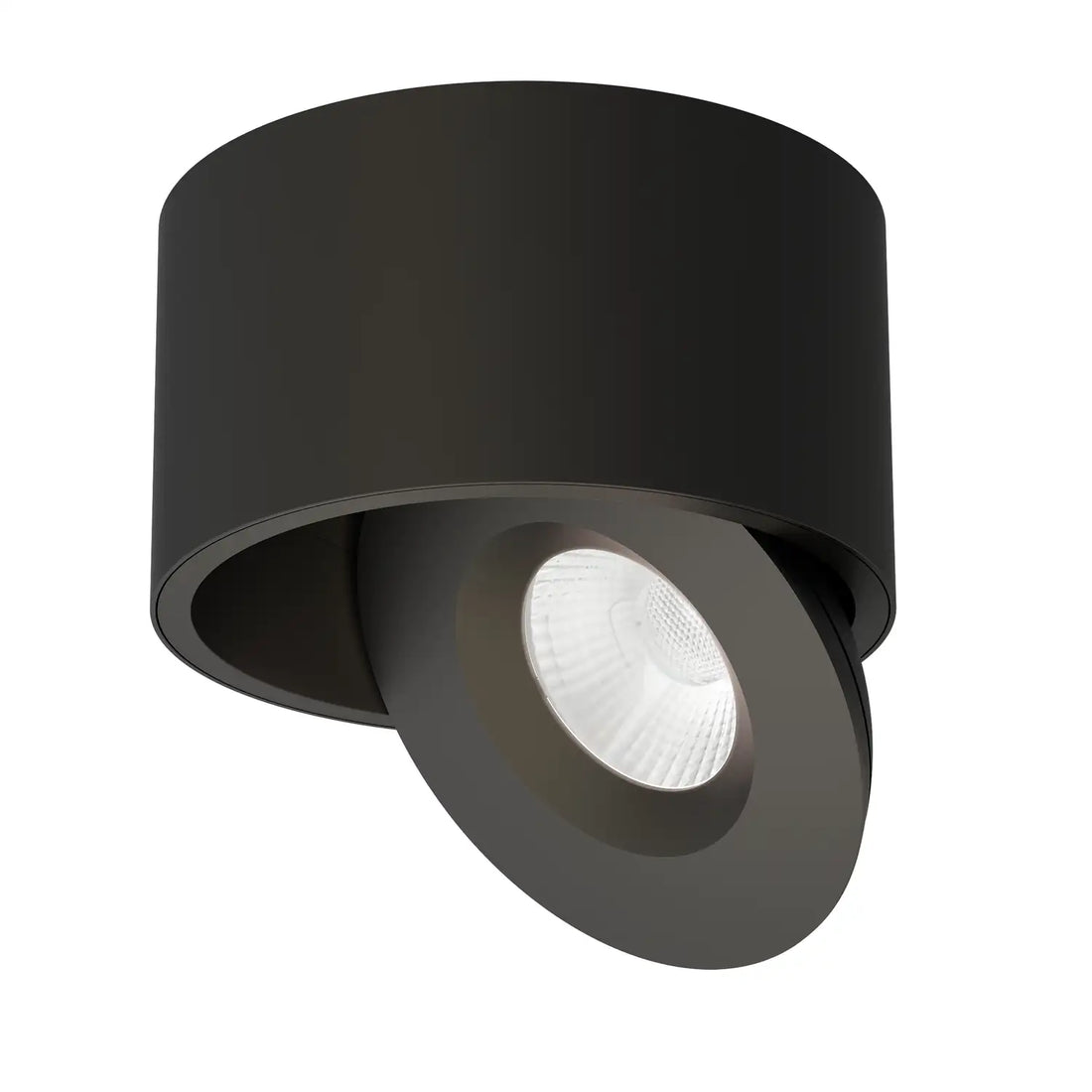 MAXIM, Fulcrum LED Flush Mount w Gimbal, FLUSH MOUNT CEILING LIGHTS