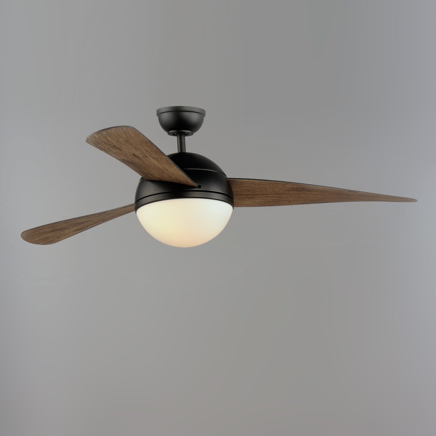 MAXIM, Cupola Bronze LED Fan Walnut Blades, INDOOR CEILING FANS