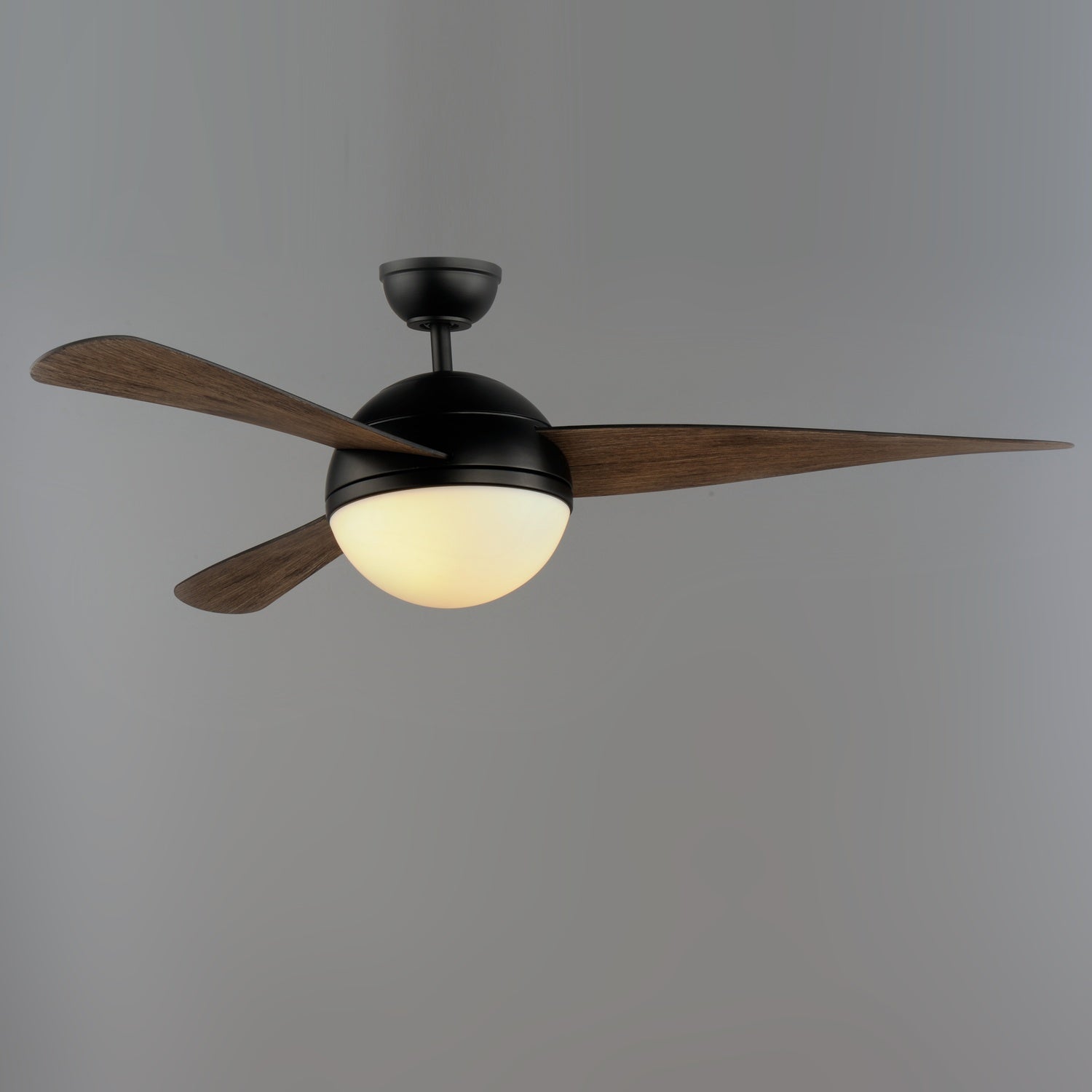 MAXIM, Cupola Bronze LED Fan Walnut Blades, INDOOR CEILING FANS