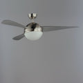 MAXIM, Cupola Nickel Fan LED, INDOOR CEILING FANS