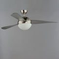 MAXIM, Cupola Nickel Fan LED, INDOOR CEILING FANS