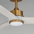 MAXIM, Woodwind Solid Wood Blade Fan LED, OUTDOOR CEILING FAN
