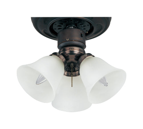 MAXIM FAN LIGHT KITS-CEILING FAN LIGHT KIT - Fan Light Kits
