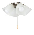 MAXIM FAN LIGHT KITS-CEILING FAN LIGHT KIT - Fan Light Kits