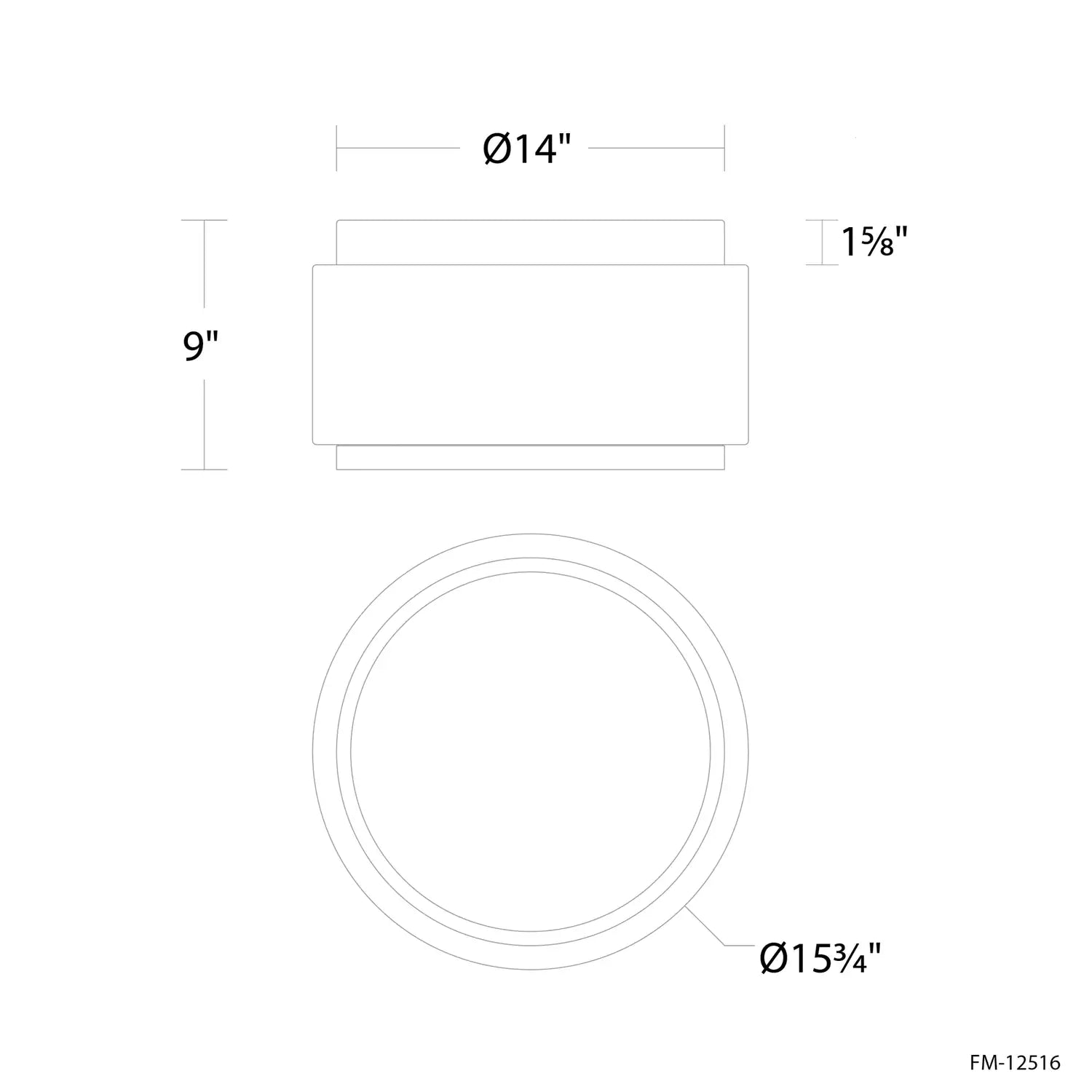 MODERN FORMS, PRESTON FLUSH & SEMI-FLUSH MOUNT LIGHTING, FLUSH MOUNT CEILING LIGHTS