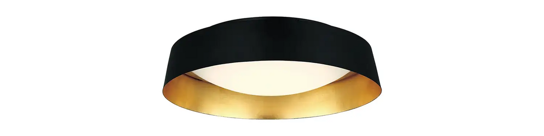 MODERN FORMS, GILT FLUSH & SEMI-FLUSH MOUNT LIGHTING, FLUSH MOUNT CEILING LIGHTS