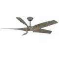 MODERN FORMS, ZEPHYR 5 DOWNROD CEILING FANS, INDOOR CEILING FANS