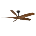 MODERN FORMS, ZEPHYR 5 DOWNROD CEILING FANS, INDOOR CEILING FANS