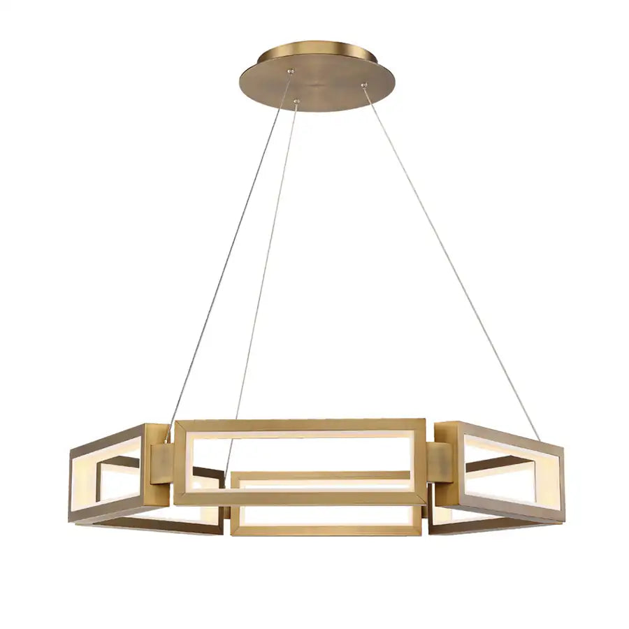 MODERN FORMS, MIES PENDANT LIGHTING, PENDANT LIGHT