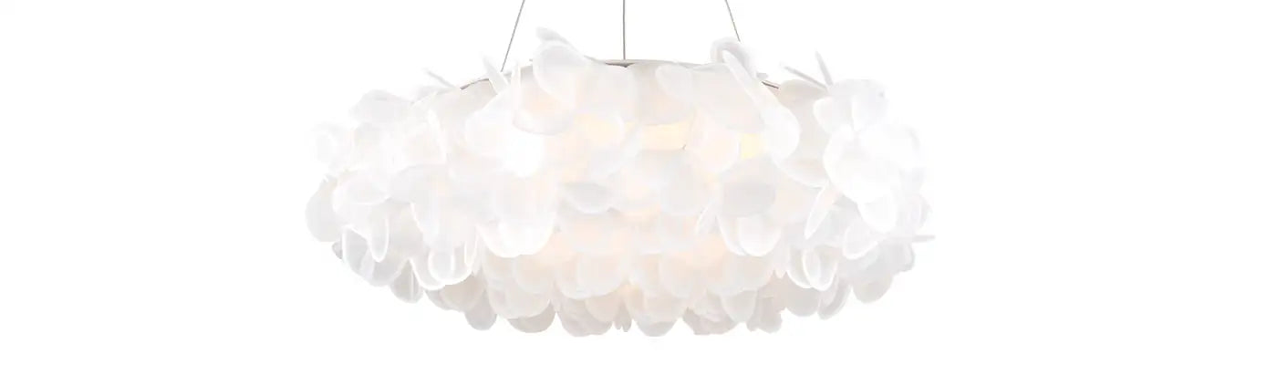 MODERN FORMS, FLUFFY PENDANT LIGHTING, PENDANT LIGHT