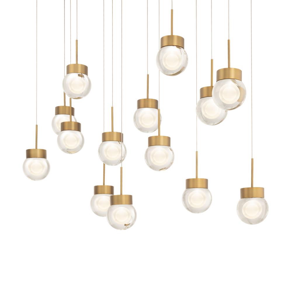 MODERN FORMS, DOUBLE BUBBLE PENDANT LIGHTING, PENDANT LIGHT