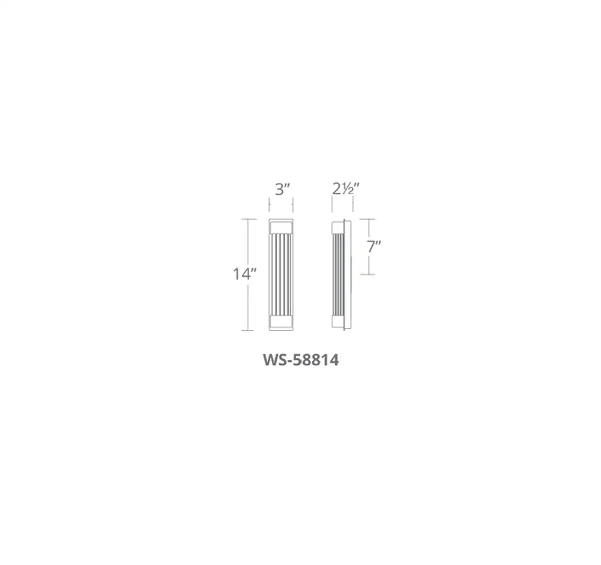 MODERN FORMS, TOWER WALL & BATH LIGHT, BATH VANITY LIGHT
