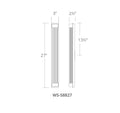 MODERN FORMS, TOWER WALL & BATH LIGHT, BATH VANITY LIGHT
