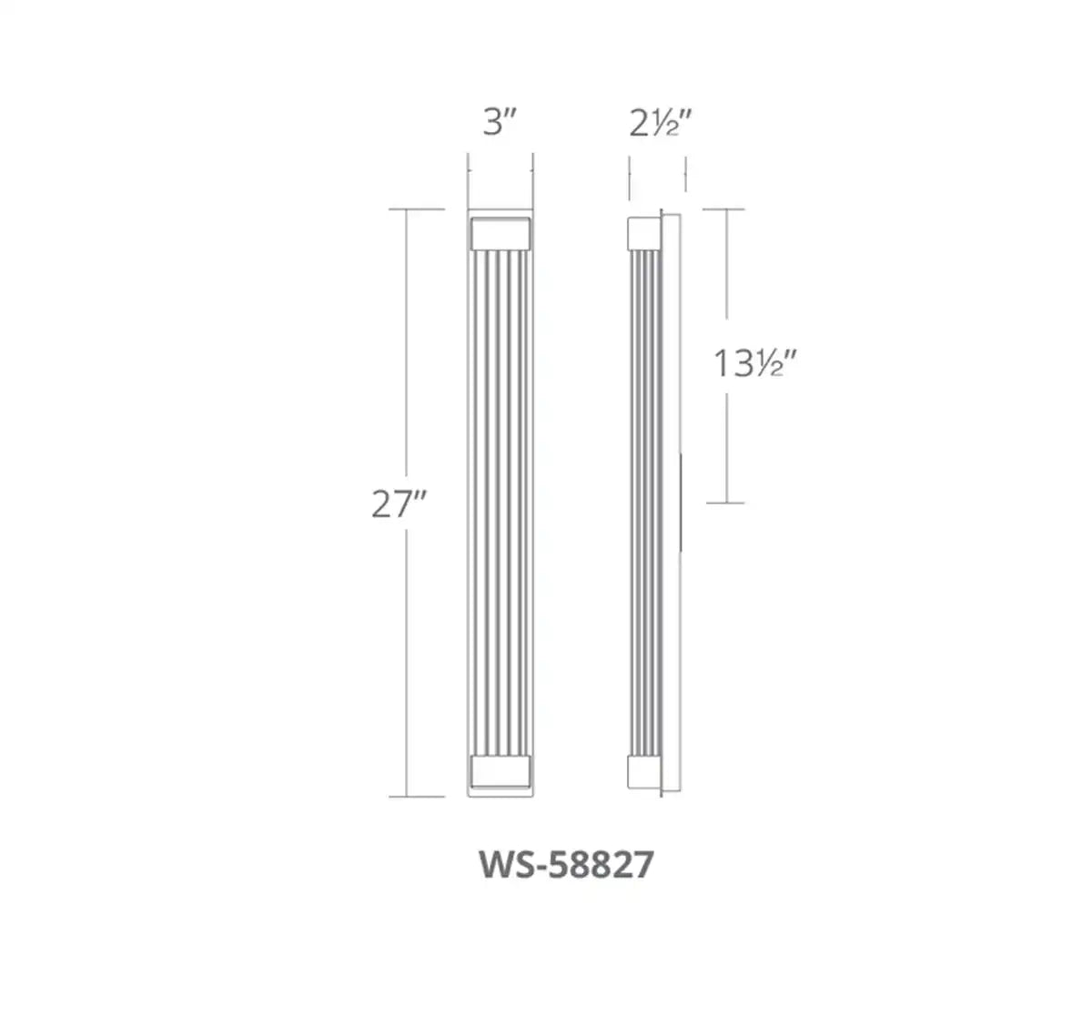 MODERN FORMS, TOWER WALL & BATH LIGHT, BATH VANITY LIGHT
