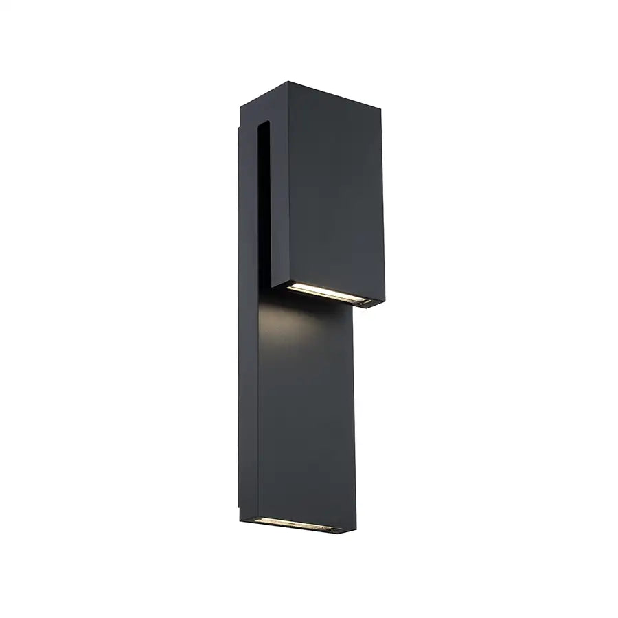 MODERN FORMS, DOUBLE DOWN OUTDOOR WALL LIGHT, OUTDOOR WALL LIGHTS