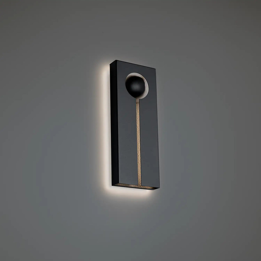 MODERN FORMS, KEYHOLE OUTDOOR WALL LIGHT, OUTDOOR WALL LIGHTS