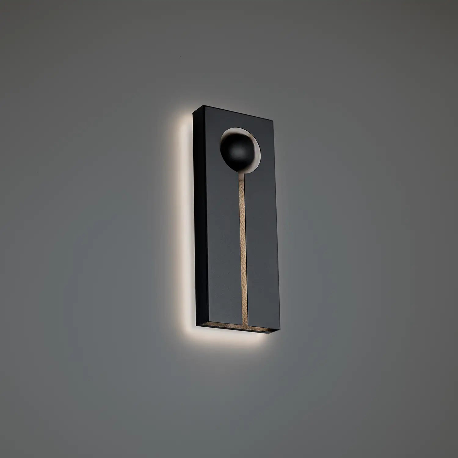 MODERN FORMS, KEYHOLE OUTDOOR WALL LIGHT, OUTDOOR WALL LIGHTS