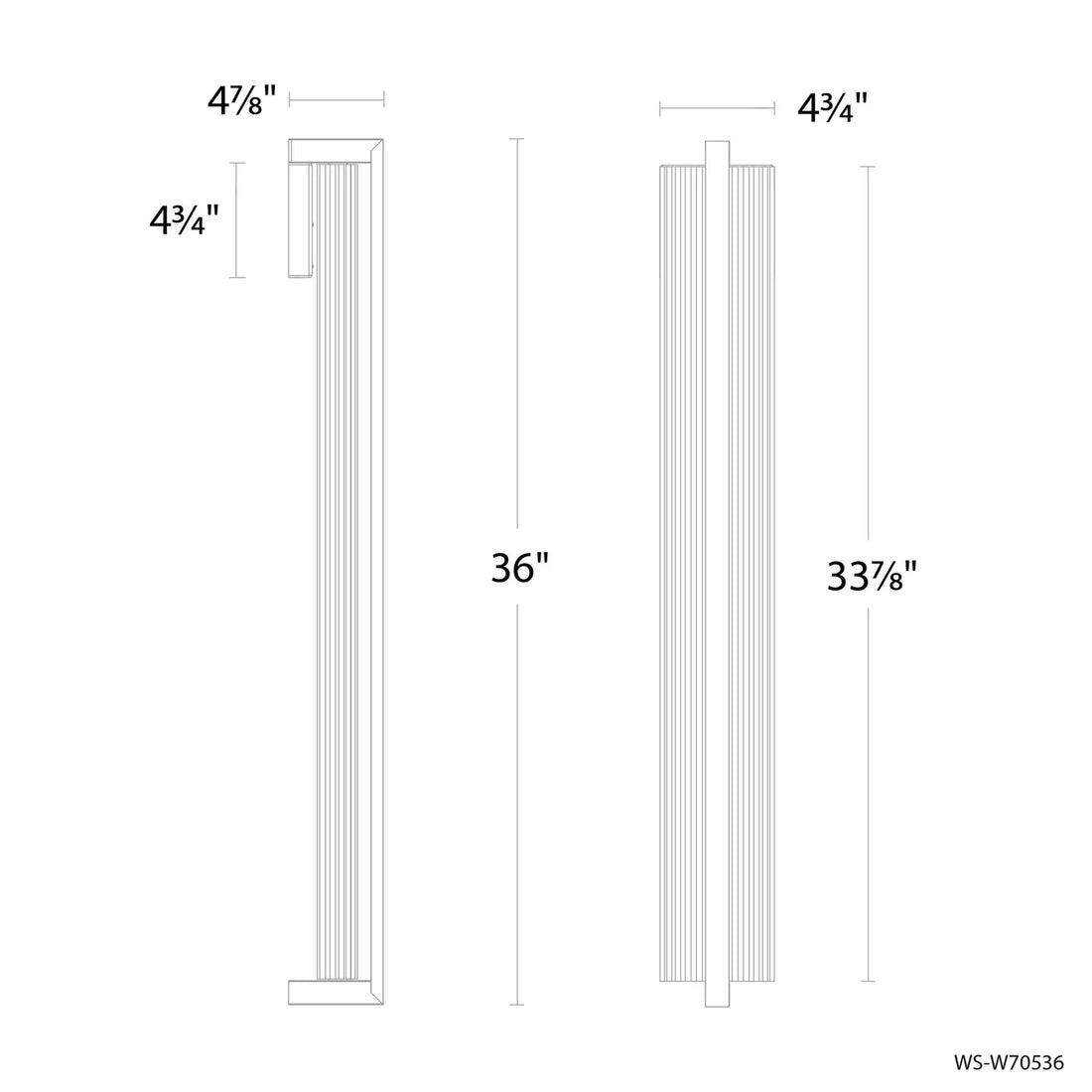 MODERN FORMS, KRIMP OUTDOOR WALL LIGHT, OUTDOOR WALL LIGHTS