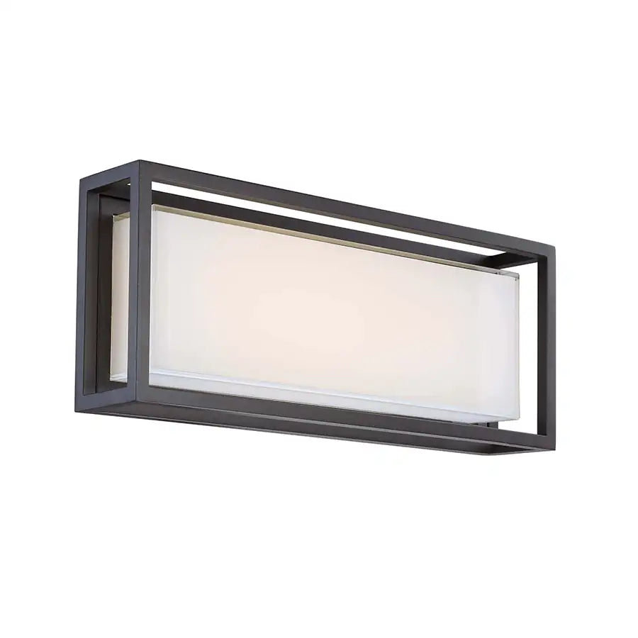 MODERN FORMS, FRAMED OUTDOOR WALL LIGHT, OUTDOOR WALL LIGHTS