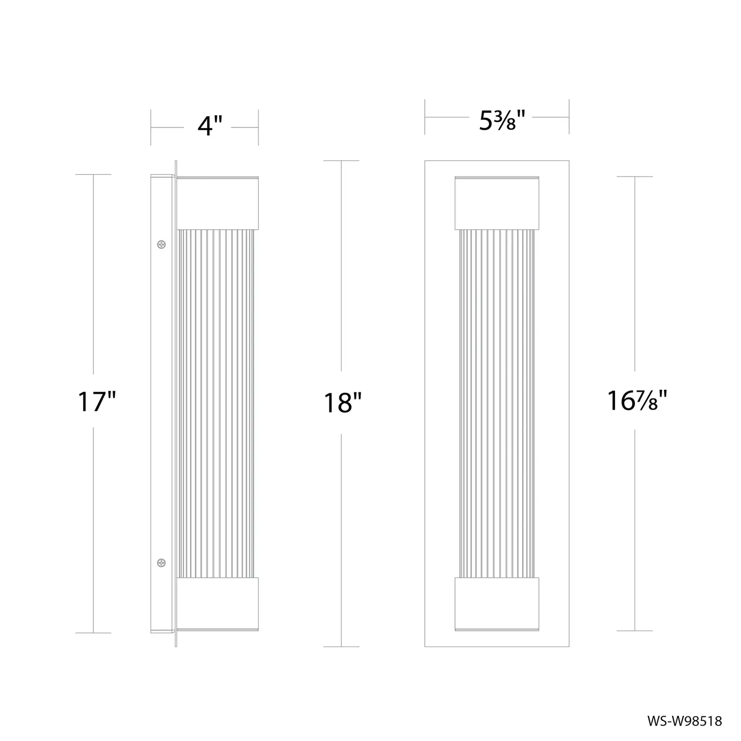 MODERN FORMS, CHYZEL OUTDOOR WALL LIGHT, OUTDOOR WALL LIGHTS