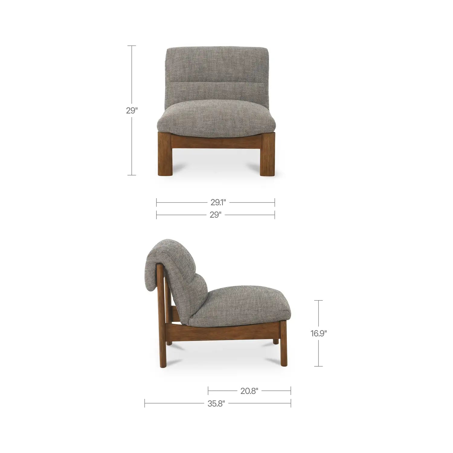 MOES, PIERCE ACCENT CHAIRS, LOUNGE