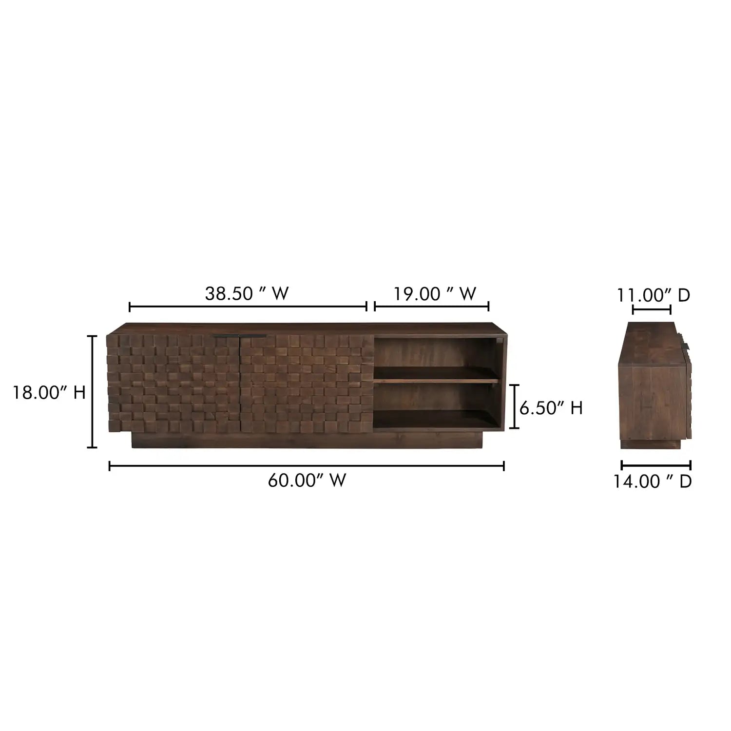 MOES EASTON MEDIA UNITS - Cabinets & Bar