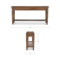 MOES RUSSET CONSOLE TABLES - Consoles