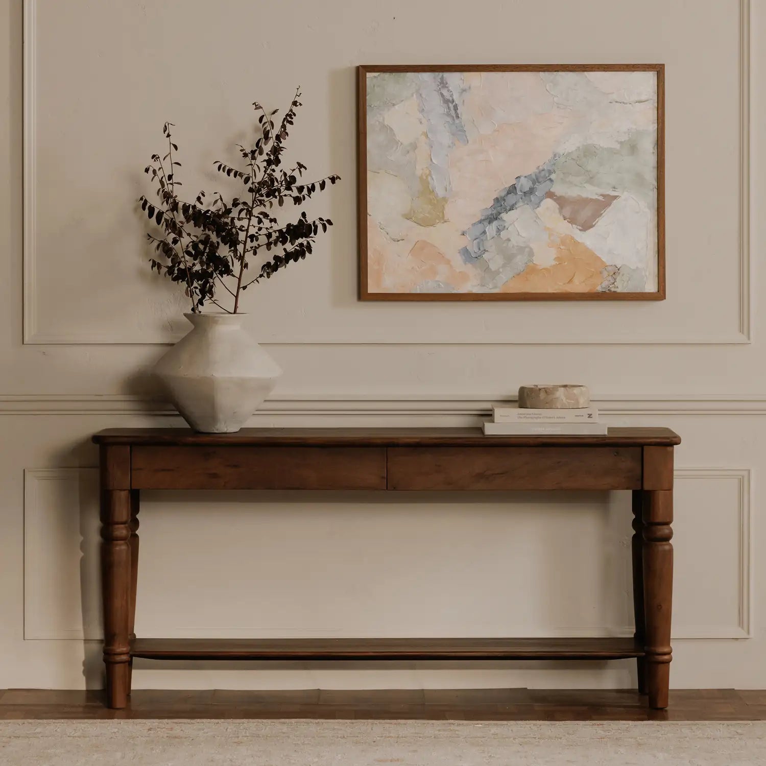 MOES RUSSET CONSOLE TABLES - Consoles