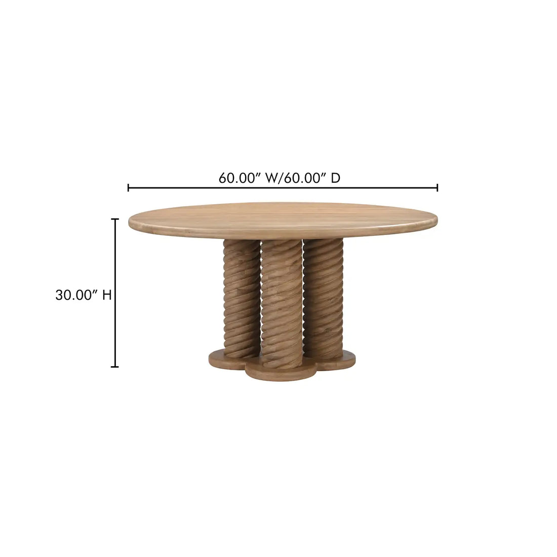 MOES TRECCIA DINING TABLES - Dining Tables