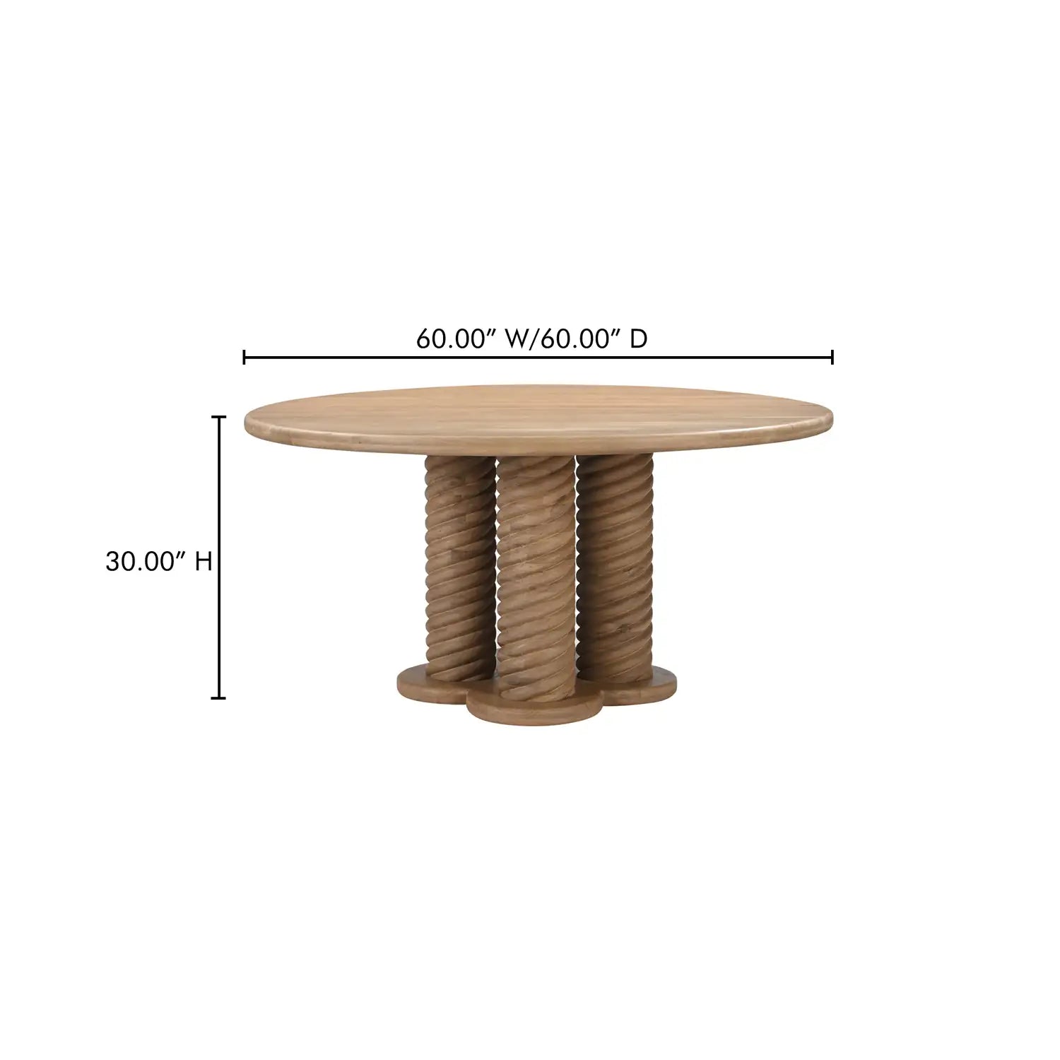 MOES TRECCIA DINING TABLES - Dining Tables