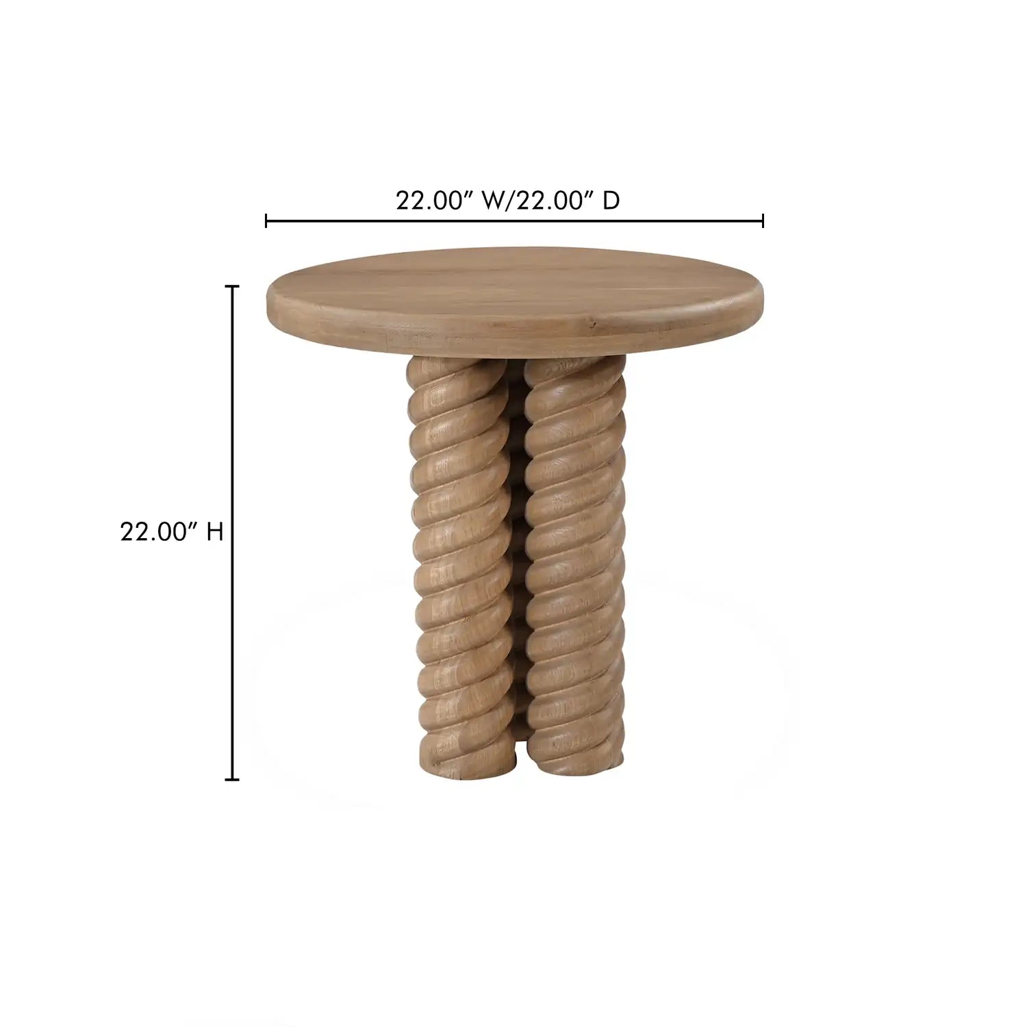 MOES TRECCIA SIDE TABLES - Side