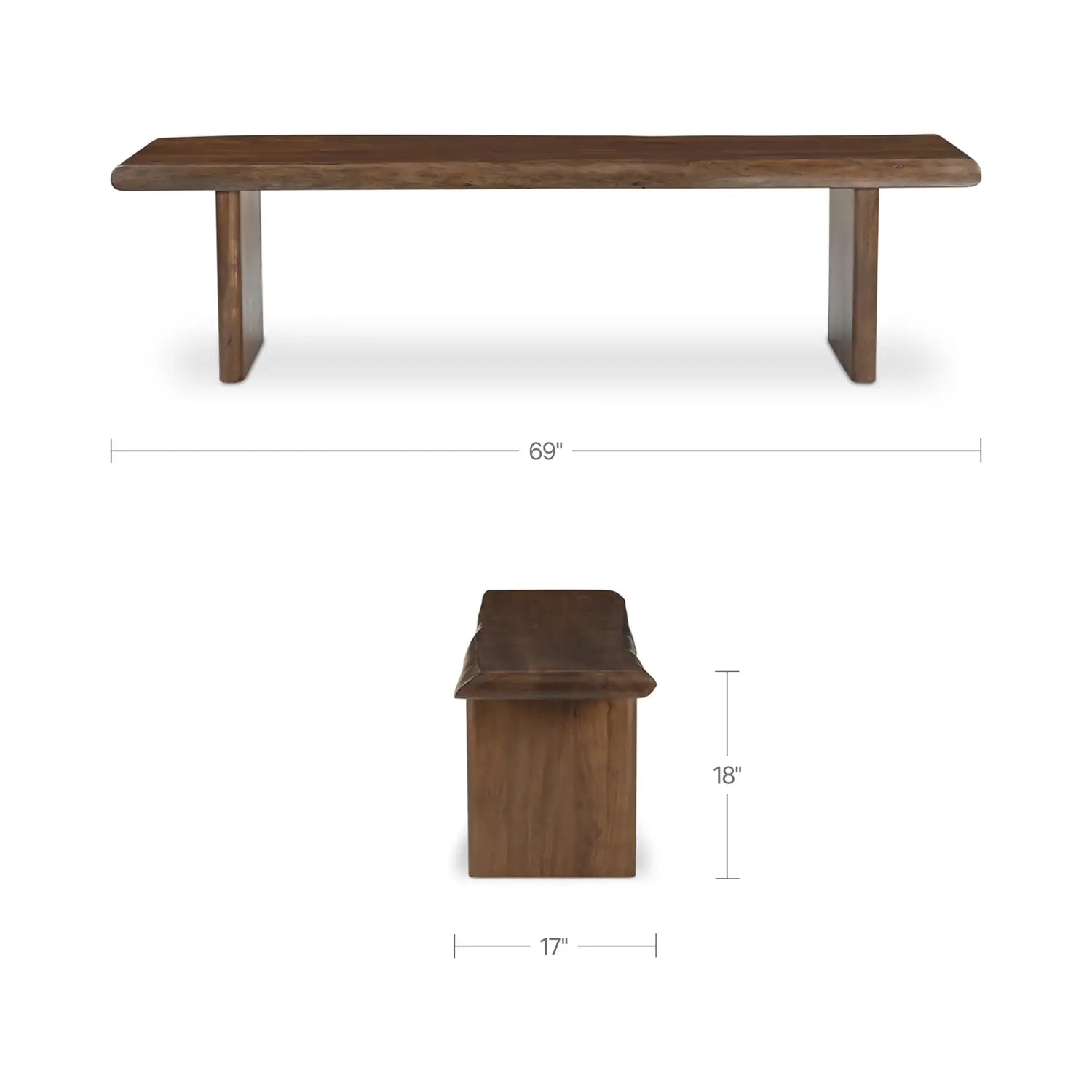 MOES LILA DINING BENCHES - Benches, Ottoman, Stools