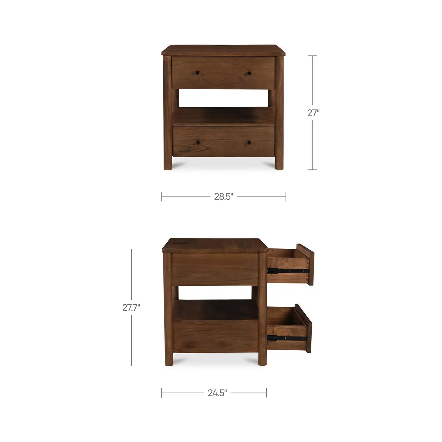 MOE'S, LOTTIE NIGHTSTANDS, NIGHTSTANDS