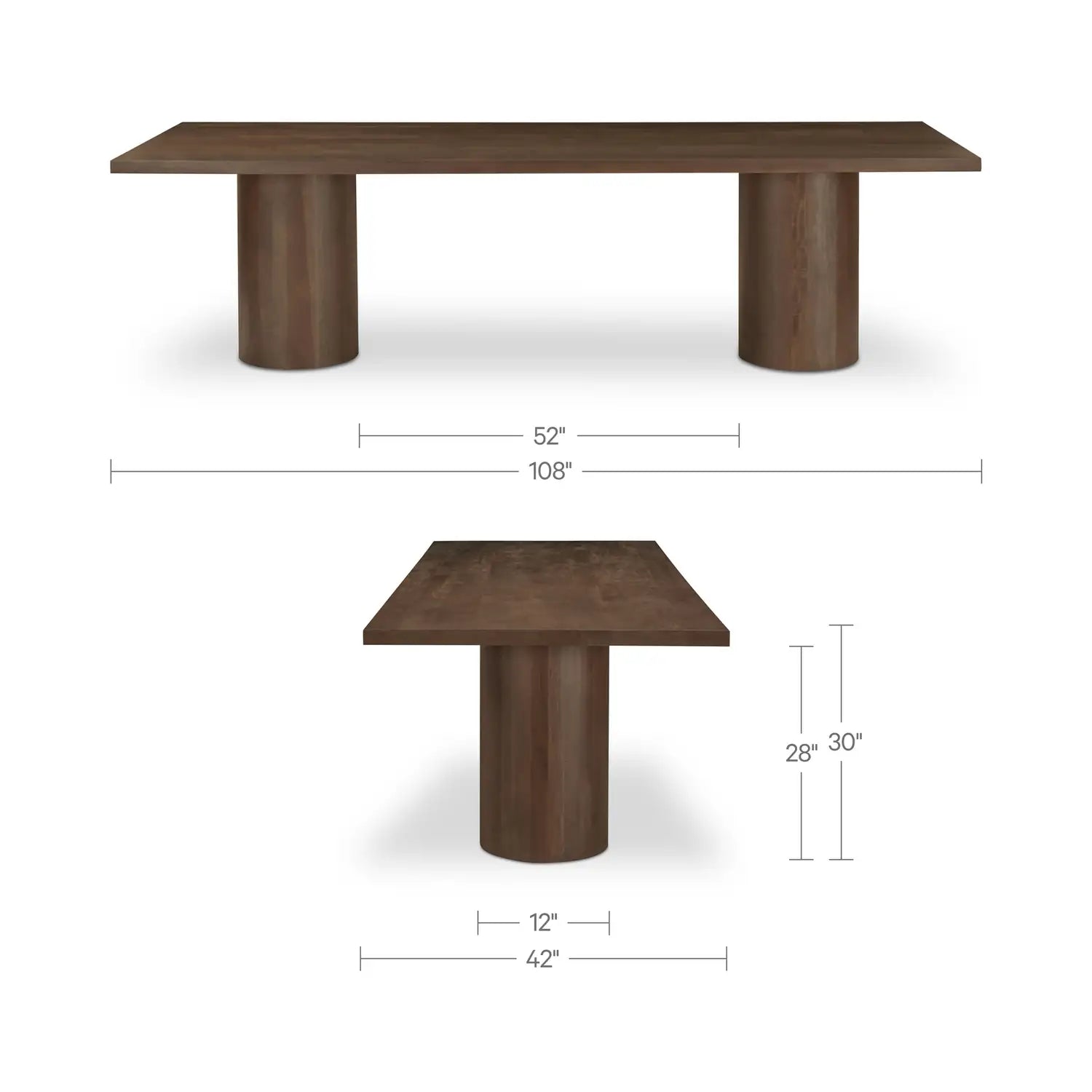 MOES HADLEY DINING TABLES - Dining Tables