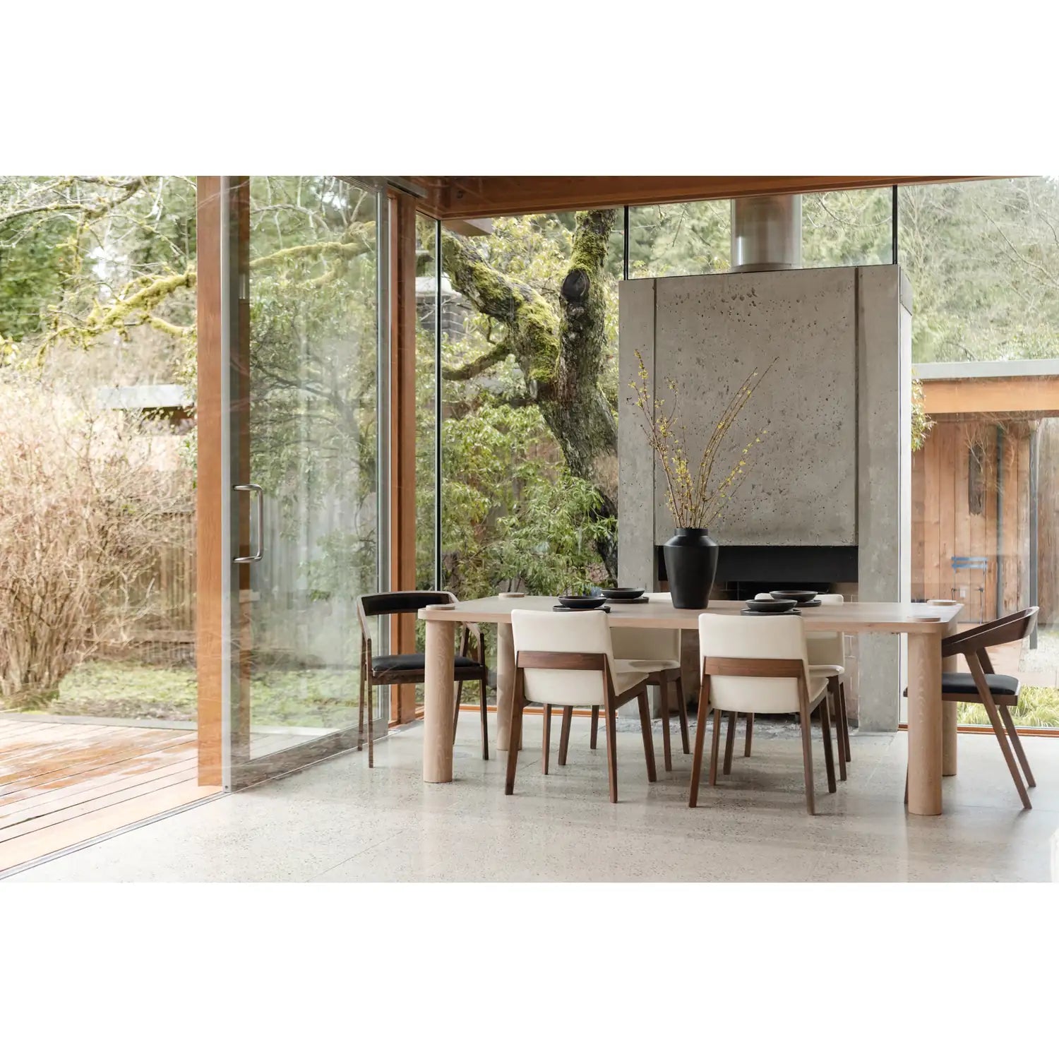 MOES, DECO DINING CHAIRS - SET OF TWO, DINING CHAIRS