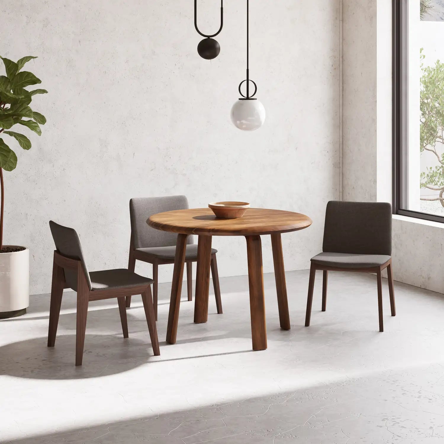 MOES, DECO DINING CHAIRS - SET OF TWO, DINING CHAIRS