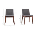 MOES, DECO DINING CHAIRS - SET OF TWO, DINING CHAIRS