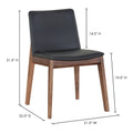 MOES, DECO DINING CHAIRS - SET OF TWO, DINING CHAIRS