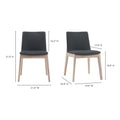 MOES, DECO DINING CHAIRS - SET OF TWO, DINING CHAIRS