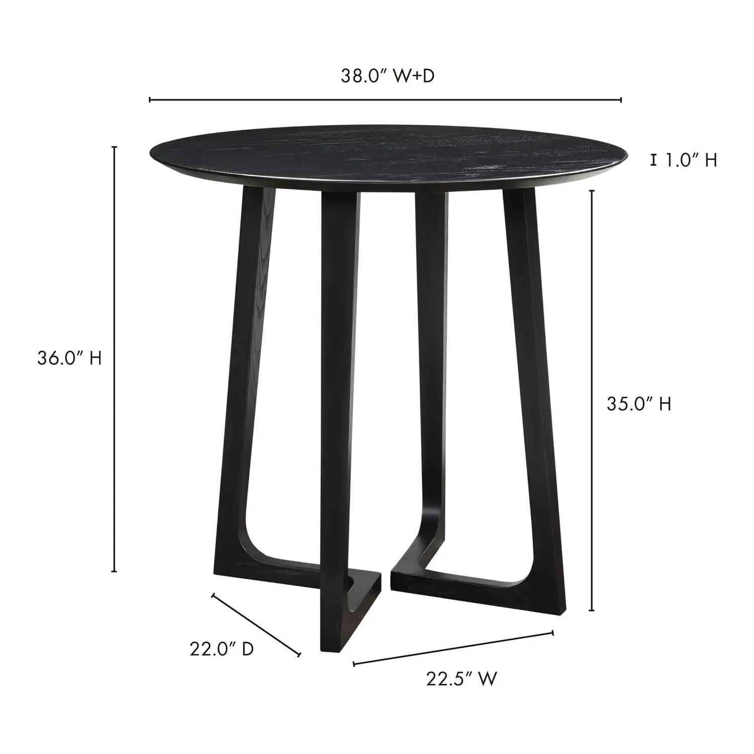 MOES GODENZA COUNTER TABLES - Dining Tables