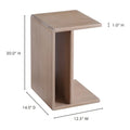MOES HIROKI ACCENT TABLES - Side