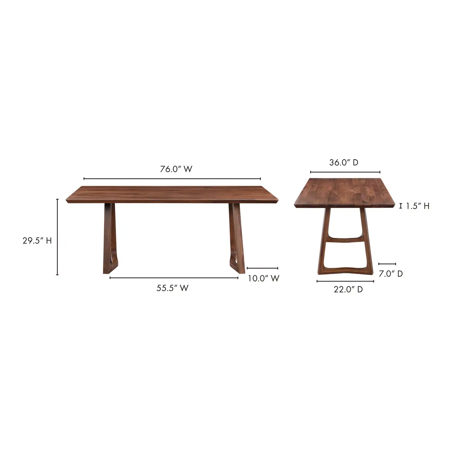 MOES SILAS DINING TABLES - Dining Tables