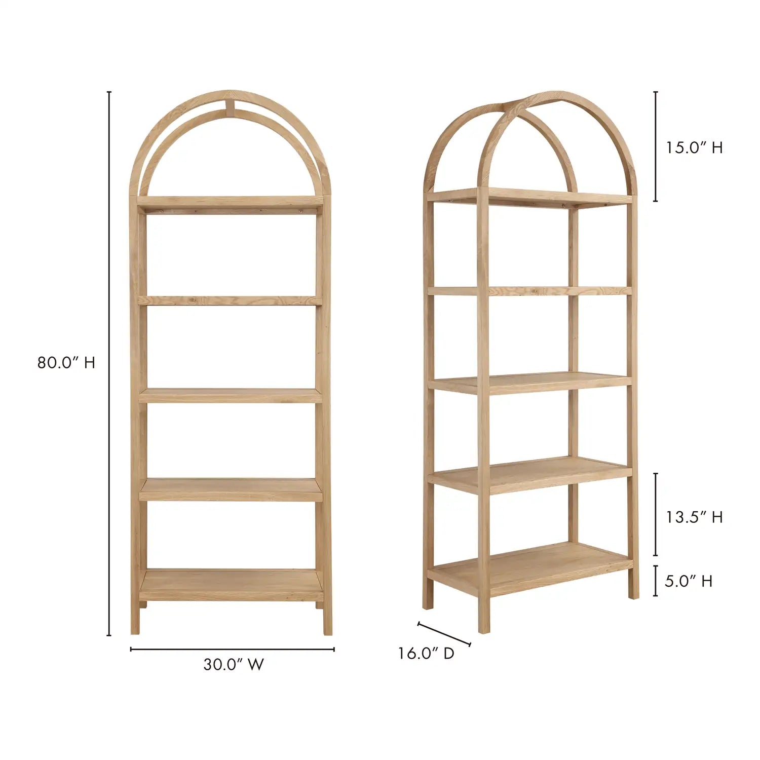 MOES EERO BOOKSHELVES - Cabinets & Bar