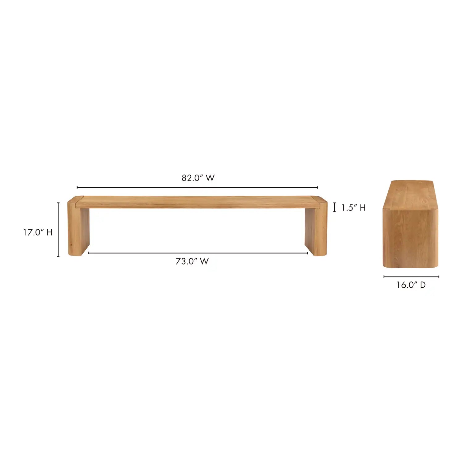 MOES POST BENCHES - Benches, Ottoman, Stools