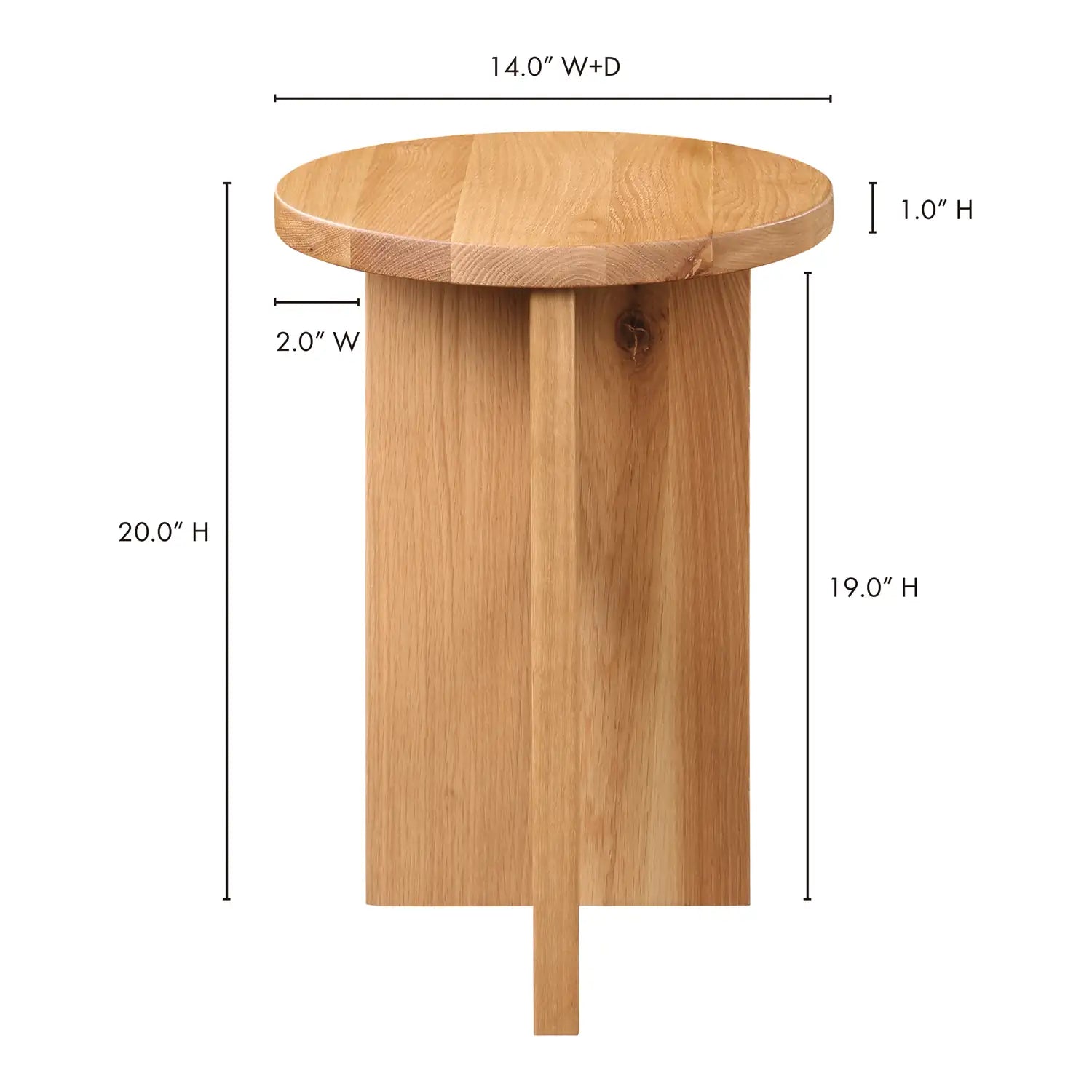 MOES GRACE ACCENT TABLES - Side