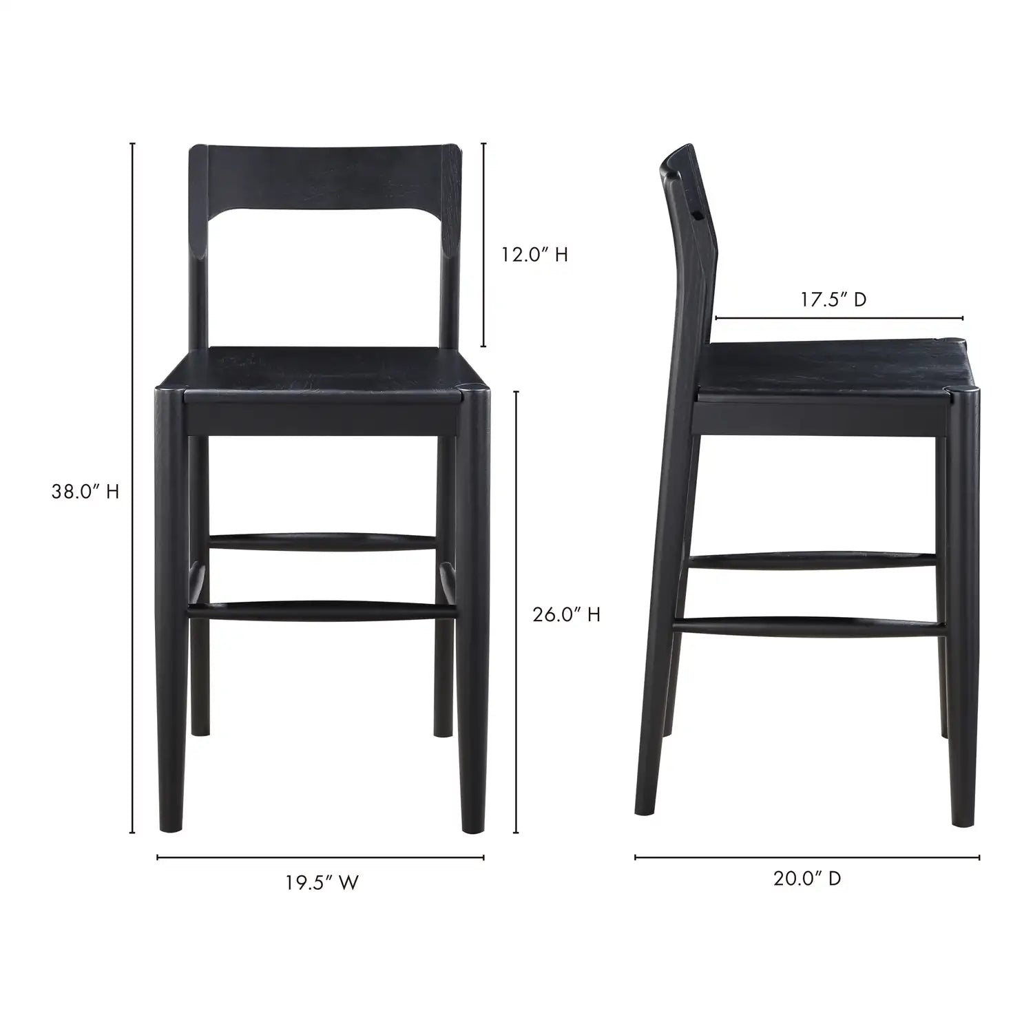 MOES, OWING COUNTER STOOLS, BAR STOOLS